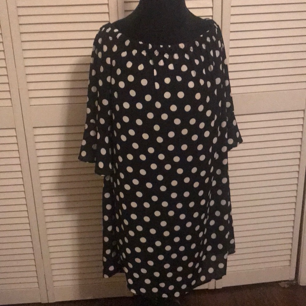 City Streets 100% polyester dress